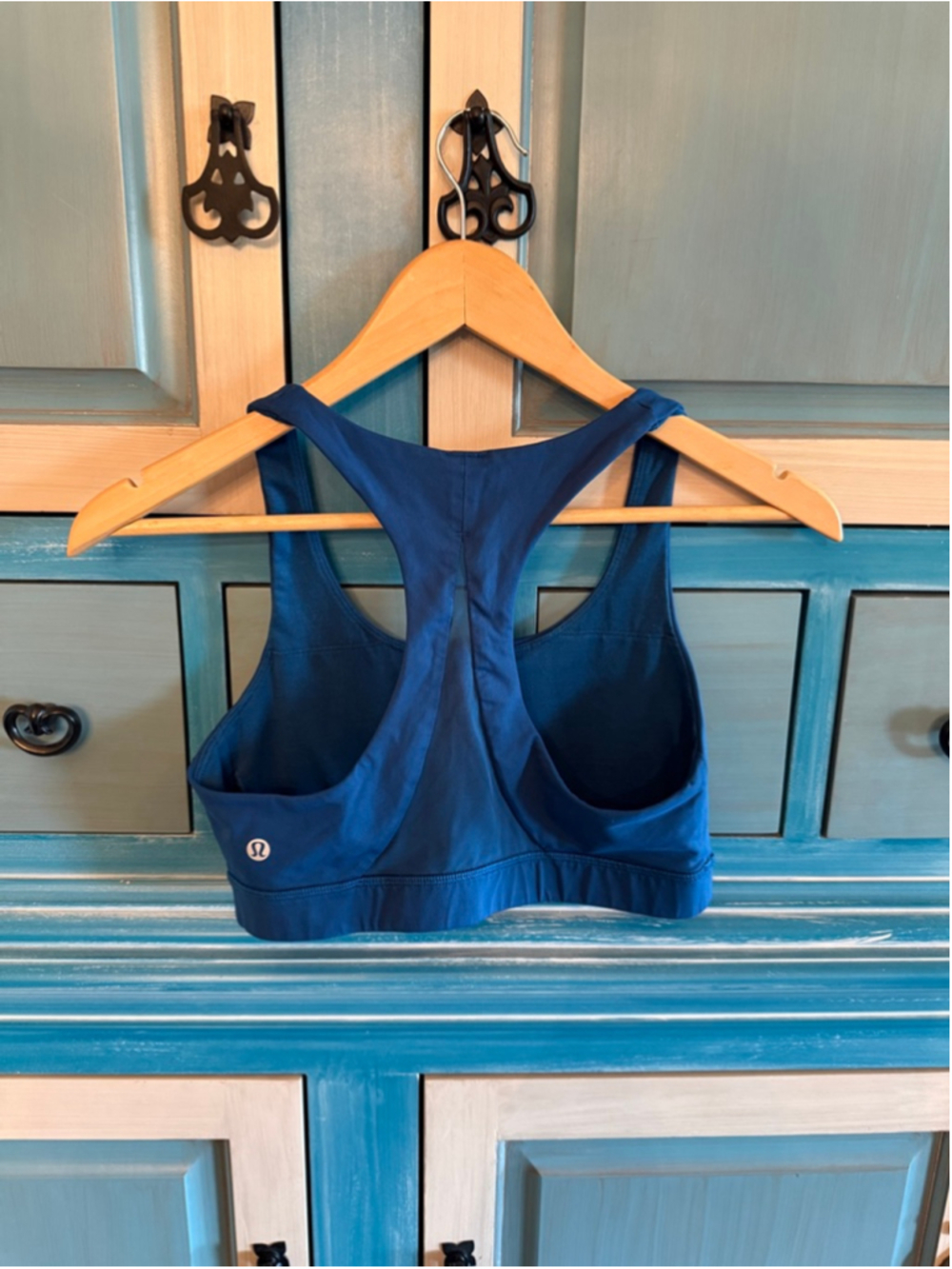 Women's Lululemon Blue Sports Bra S - Picture 2 of 5